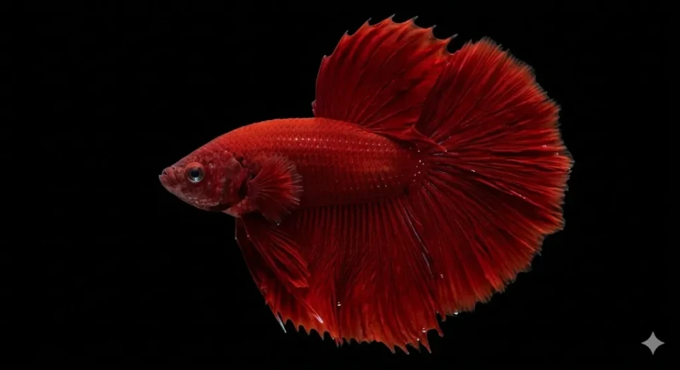 Multi colour beta fish