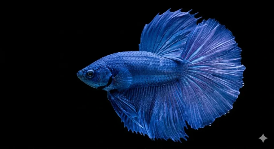 Multi colour beta fish