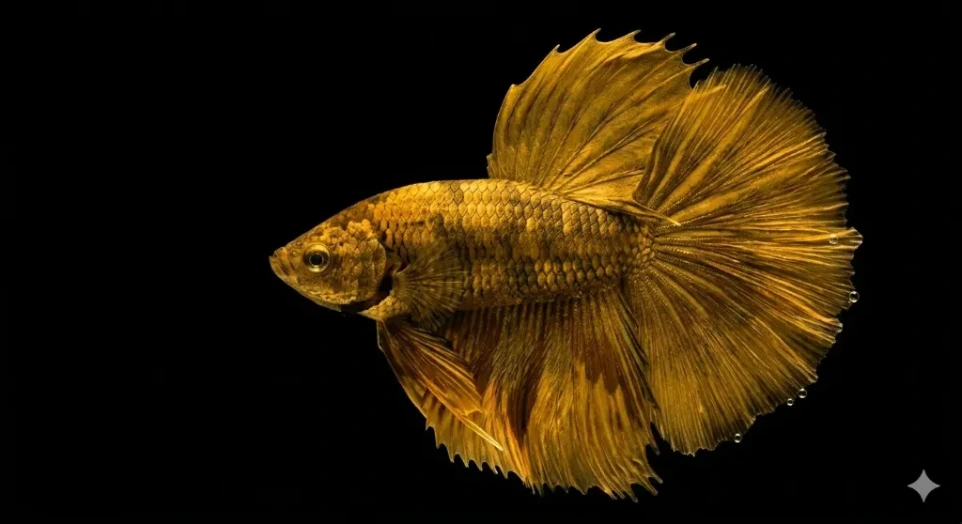 Multi colour beta fish