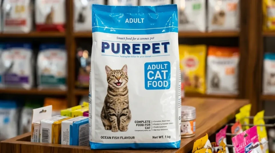 Purepet cat food 1kg