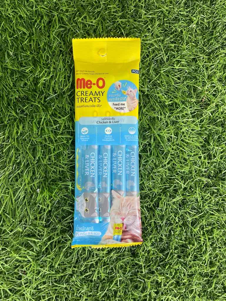 Me-O Creamy Treats (Chicken & Liver)